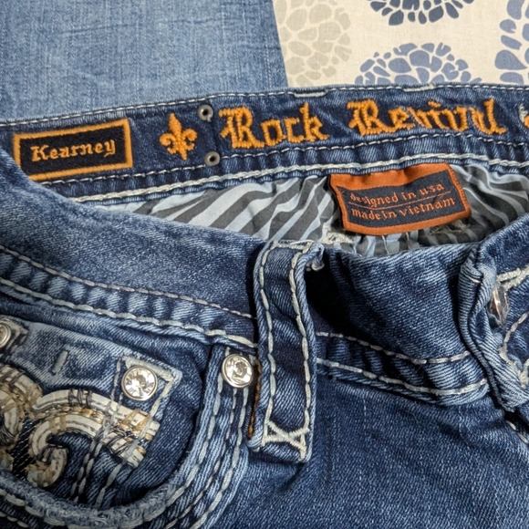 Rock Revival Skinny Jeans Women's Size 27 Style Kearney - Picture 5 of 7